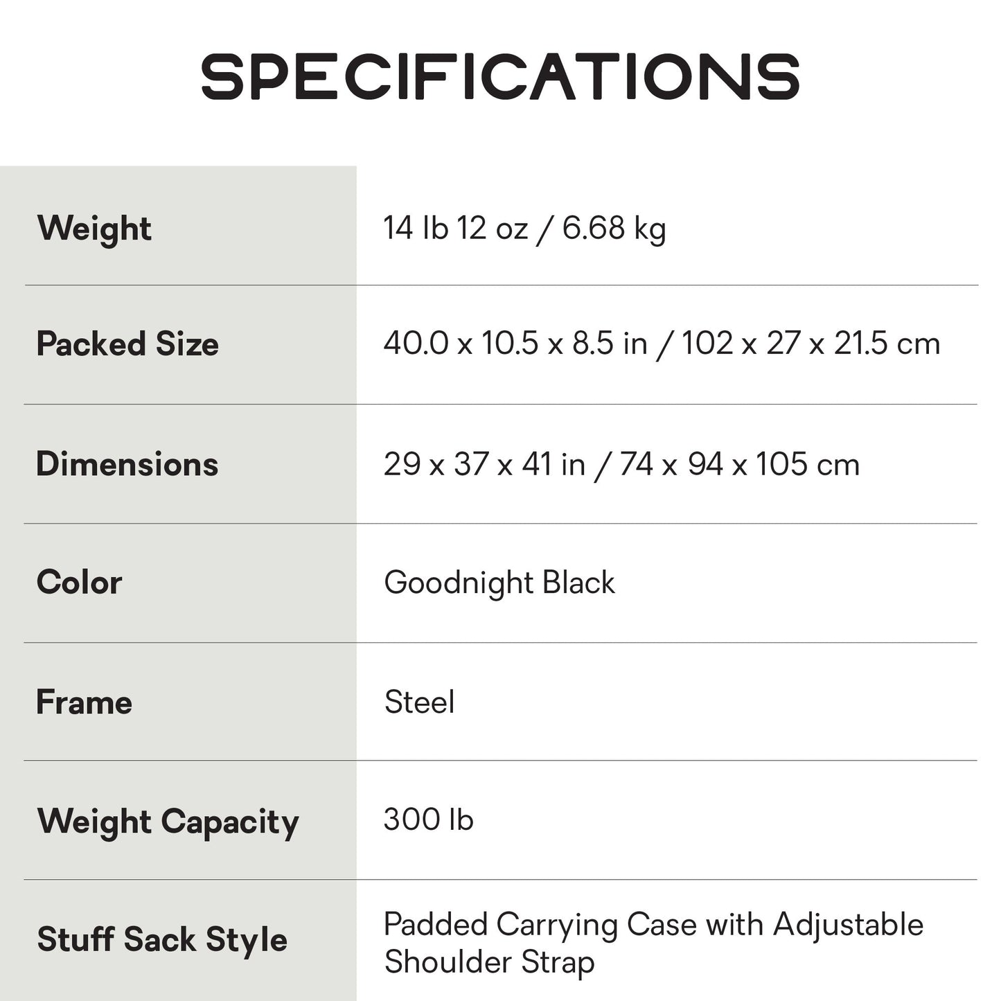 Stargaze™ EVO-X Folding Reclining Camp Chair